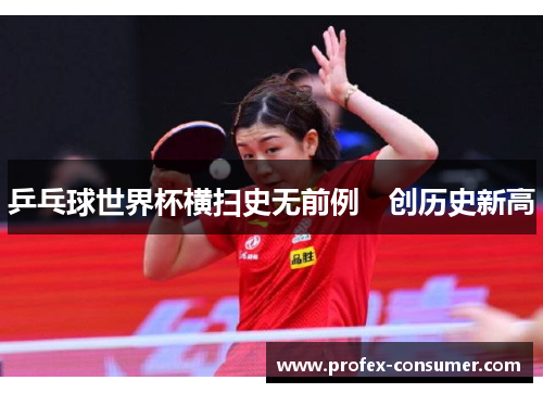 乒乓球世界杯横扫史无前例　创历史新高